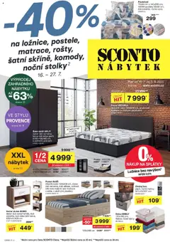 Náhled letáku Sconto nábytek leták od 16.07.2025