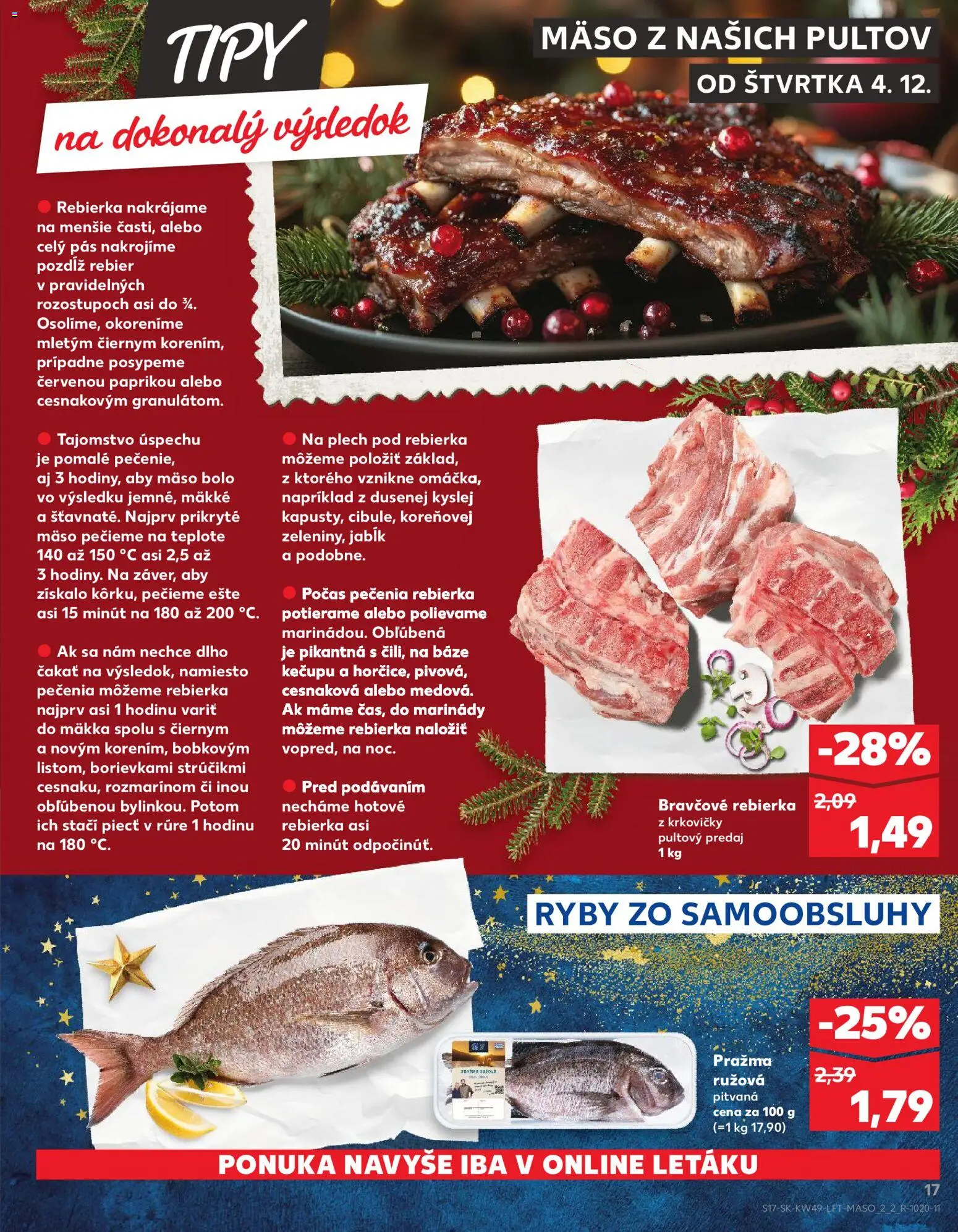 Nové Kaufland akcie – leták je platný od 04.12.2025 | Strana: 17