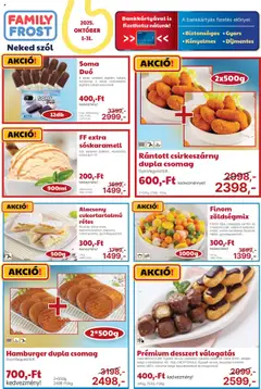 Family Frost Akciós újság - amely érvényes a következő dátumtól: 01.10.2025