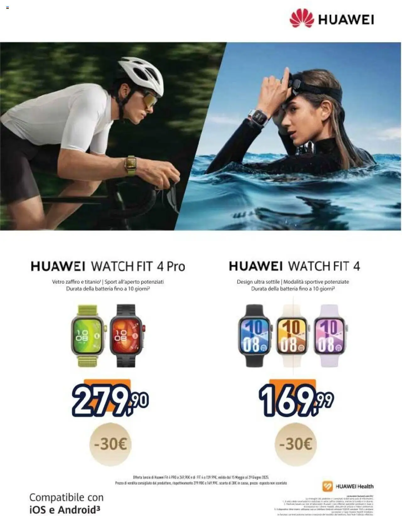 Volantino Unieuro del 30.05.2025 | Pagina: 34 | Prodotti: Huawei, Batteria