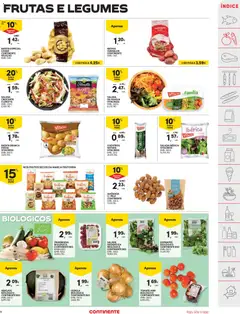 Pré-visualização TOMATE MINI BIOLOGICO CONTINENTE BIO, Tomate mini biológico Continente Bio. EMB.: 250 G válido de 31.03.2026 | Página: 9 | Produtos: Cebola, Tomate, Salada, Abacates