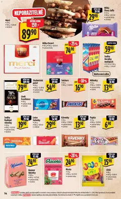 Náhled letáku Albert leták - Hypermarket od 15.04.2026 | Strana: 22 | Produkty: Merci, Lotus, Oplatky, Sušenky
