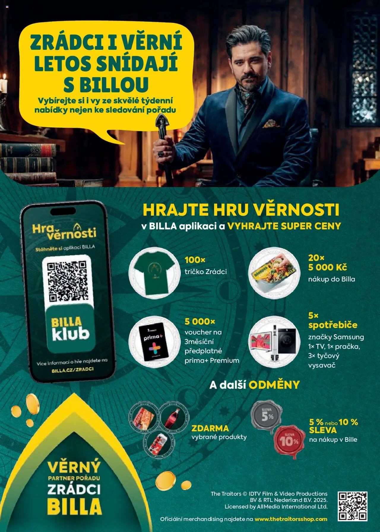 Billa Velký leták od 08.10.2025 | Strana: 15 | Produkty: Tričko, Video, Samsung, Vysavač