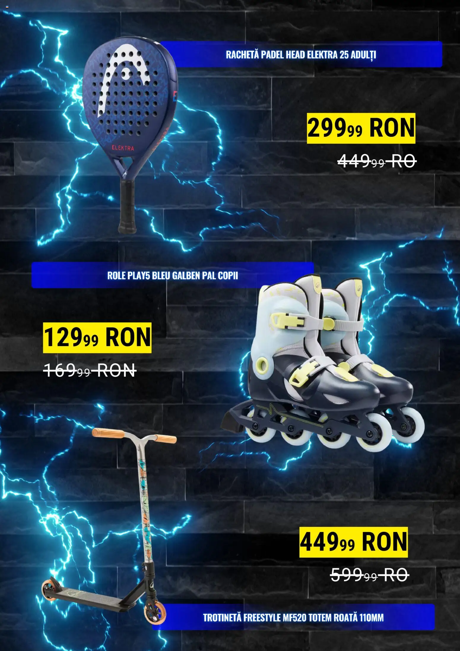Noul catalog Decathlon – valabil de la 02.02.2026 | Pagină: 3 | Produse: Role, Trotinetă