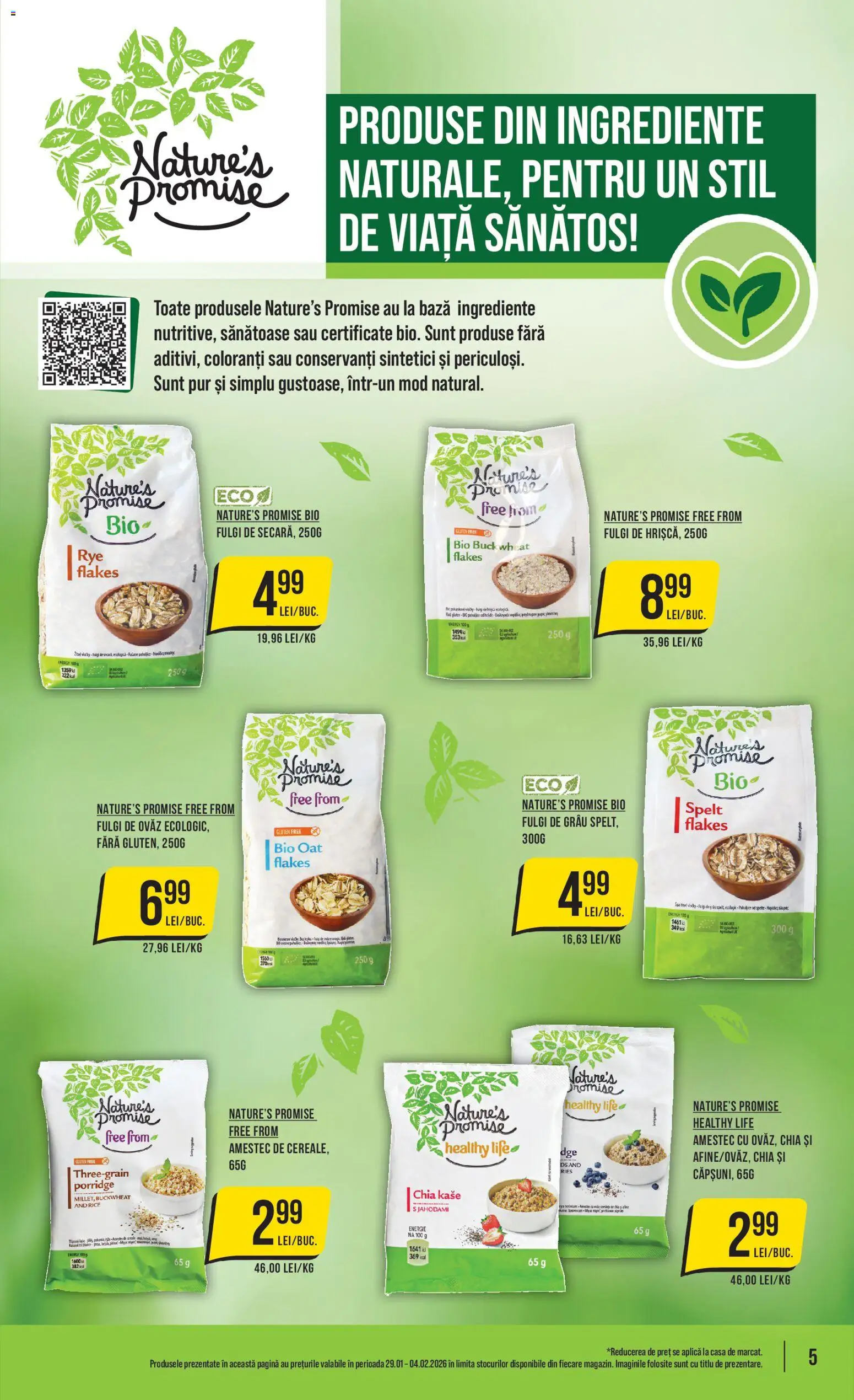 Noul catalog Mega Image – valabil de la 29.01.2026 | Pagină: 5 | Produse: Şerit ödül, Fulgi