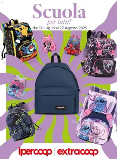 Anteprima del volantino Ipercoop Scuola - Parma catalogo valido a partire dal 16.07.2025