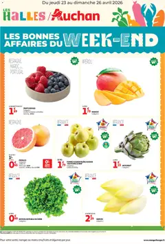 Auchan - Prévisualisation de Auchan les bons plans du week-end dans votre hyper valide à partir de 23.04.2026