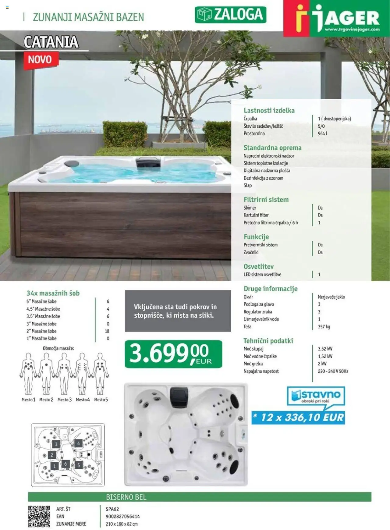 Novi Jager katalog ponudbe – veljaven od 18.11.2024 | Stran: 40 | Izdelki: Črpalka, Teza, Okvir, Podloga