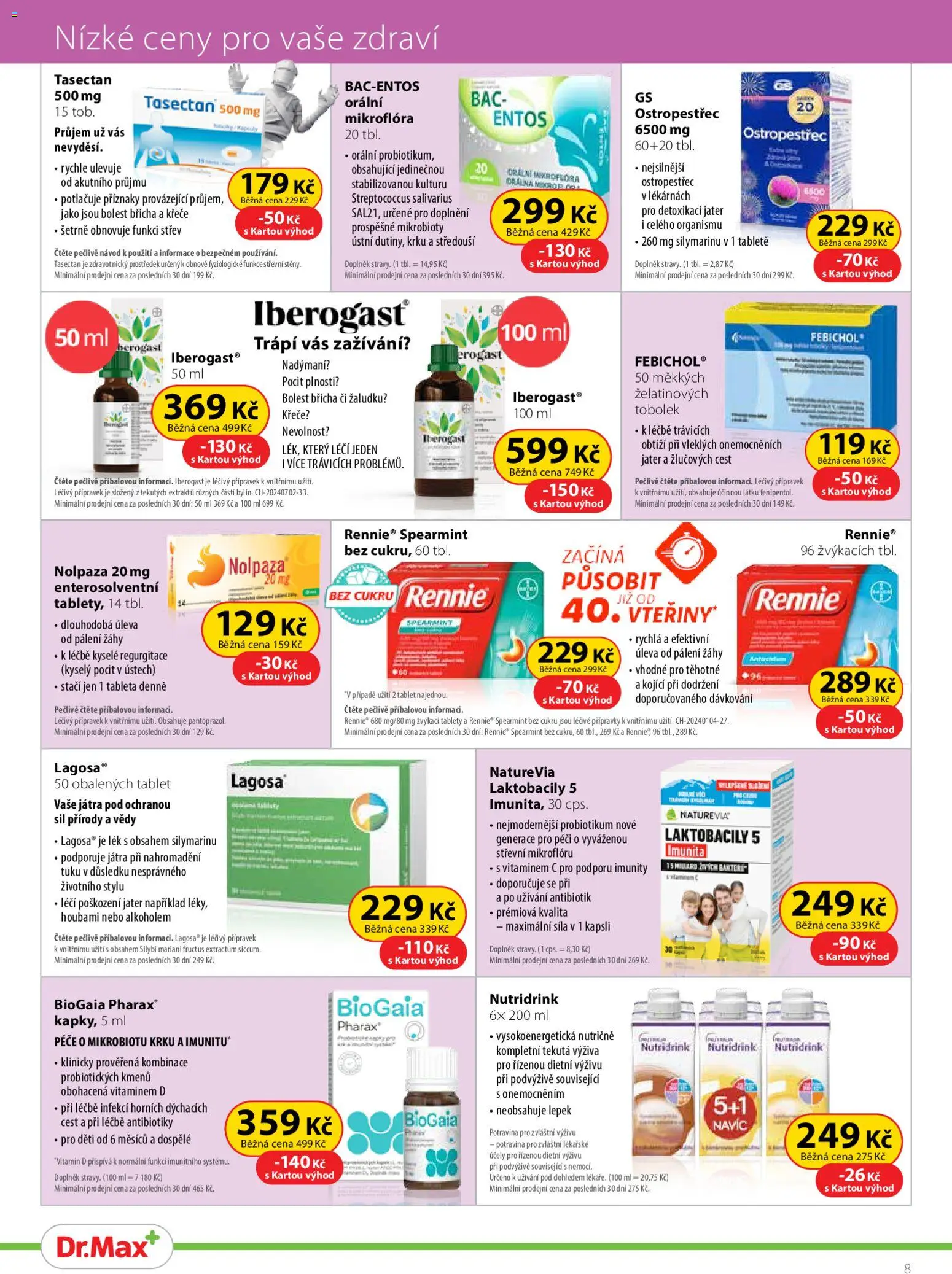 Dr. Max leták od 01.11.2025 | Strana: 8 | Produkty: Tablet, Vitamin D