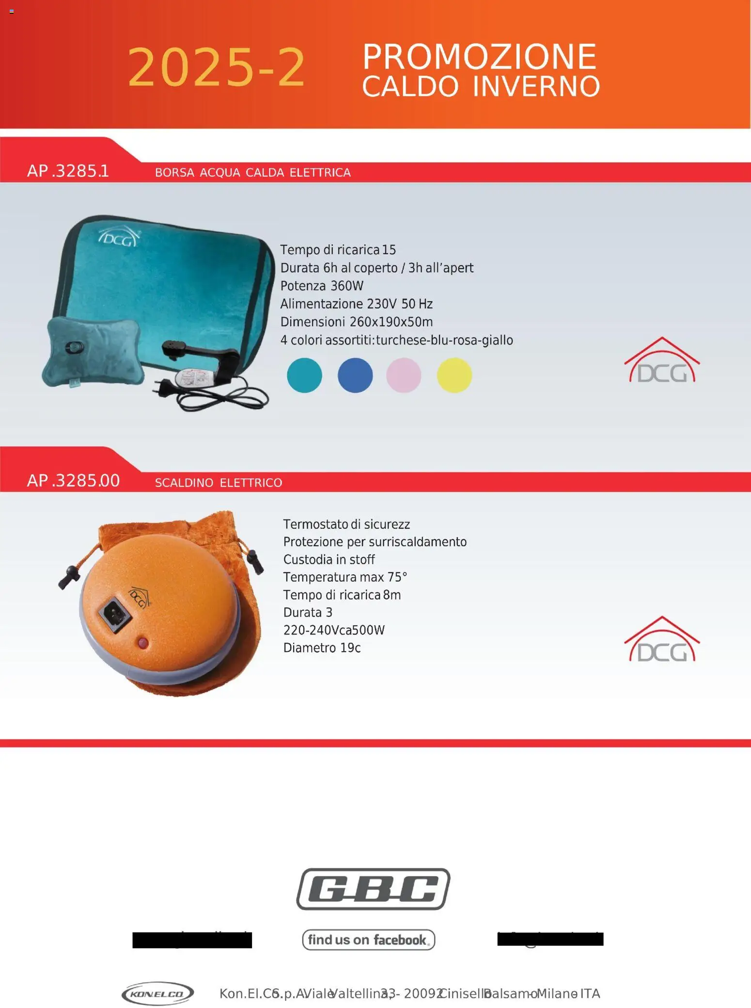 Volantino GBC del 24.10.2025 | Pagina: 8 | Prodotti: Acqua, Borsa