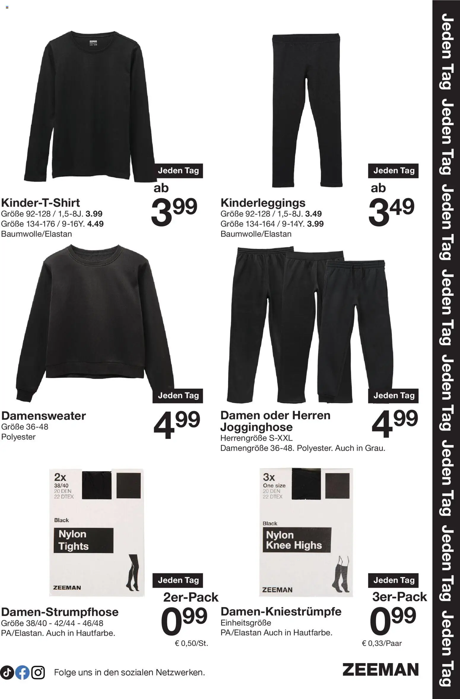 Zeeman - Black Friday – gültig ab 22.11.2025 | Seite: 5 | Produkte: Jogginghose