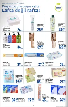 CarrefourSA Katalog - 17.07.2025 tarihinden itibaren geçerlidir | Sayfa: 26 | Ürünler: Sabun, Makyaj, Limon, Eldiven