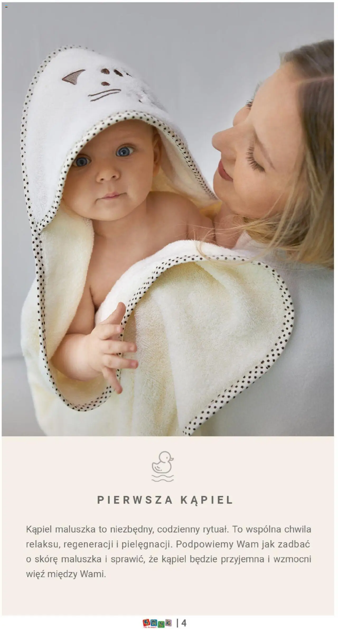 Smyk Gazetka - Welcome Little One od 24.04.2025 | Strona: 4 | Produkty: Kąpiel