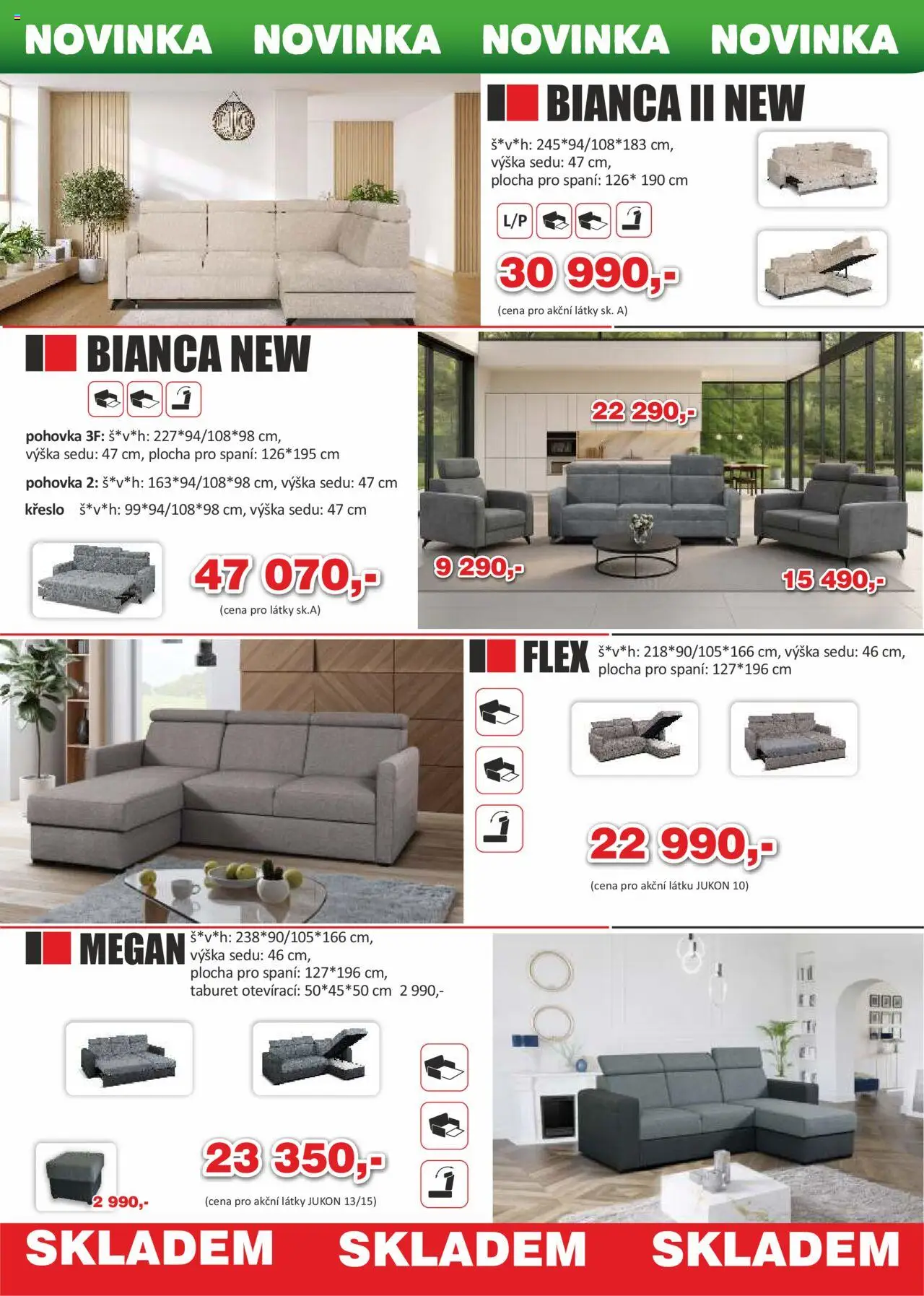 Jamall nábytek leták od 06.10.2025 | Strana: 7 | Produkty: Taburet, Pohovka, Křeslo