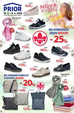 Náhled letáku Prior - Akční Nabídka Obuvi od 10.03.2026