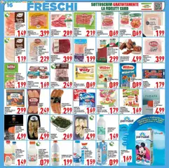 Volantino Ipertriscount del 16.07.2025 | Pagina: 16 | Prodotti: Arrosto, Latte, Prosciutto, Griglia