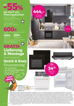 Mömax Prospekt aktuell ab 14.10.2025 gültig | Seite: 4 | Produkte: Wasser, Kühlschrank, Geschirrspüler, Küchenzeile