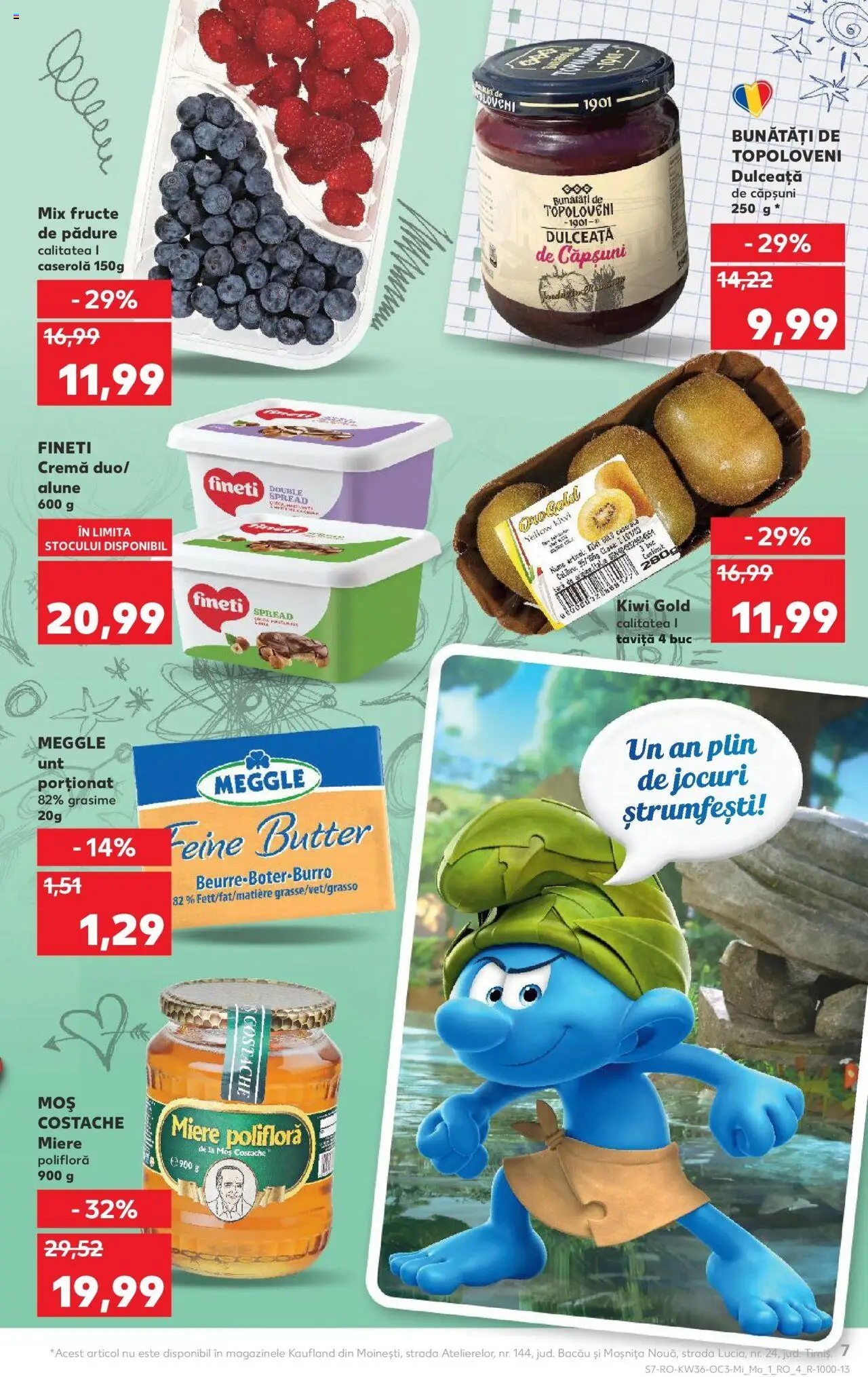 Noul catalog Kaufland – valabil de la 03.09.2025 | Pagină: 7 | Produse: Alune, Mix fructe, Kiwi, Fructe