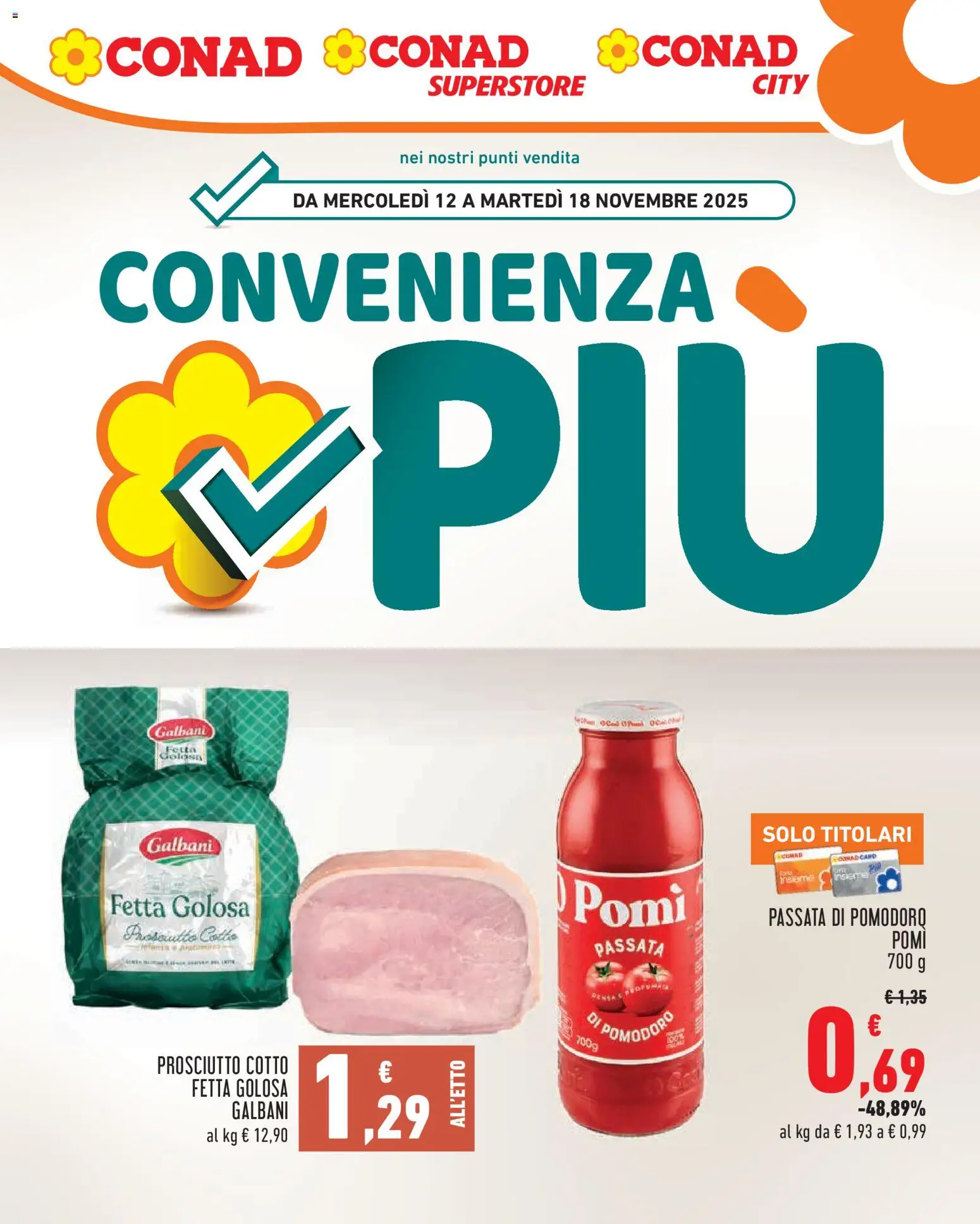 Volantino Conad del 12.11.2025 | Pagina: 1