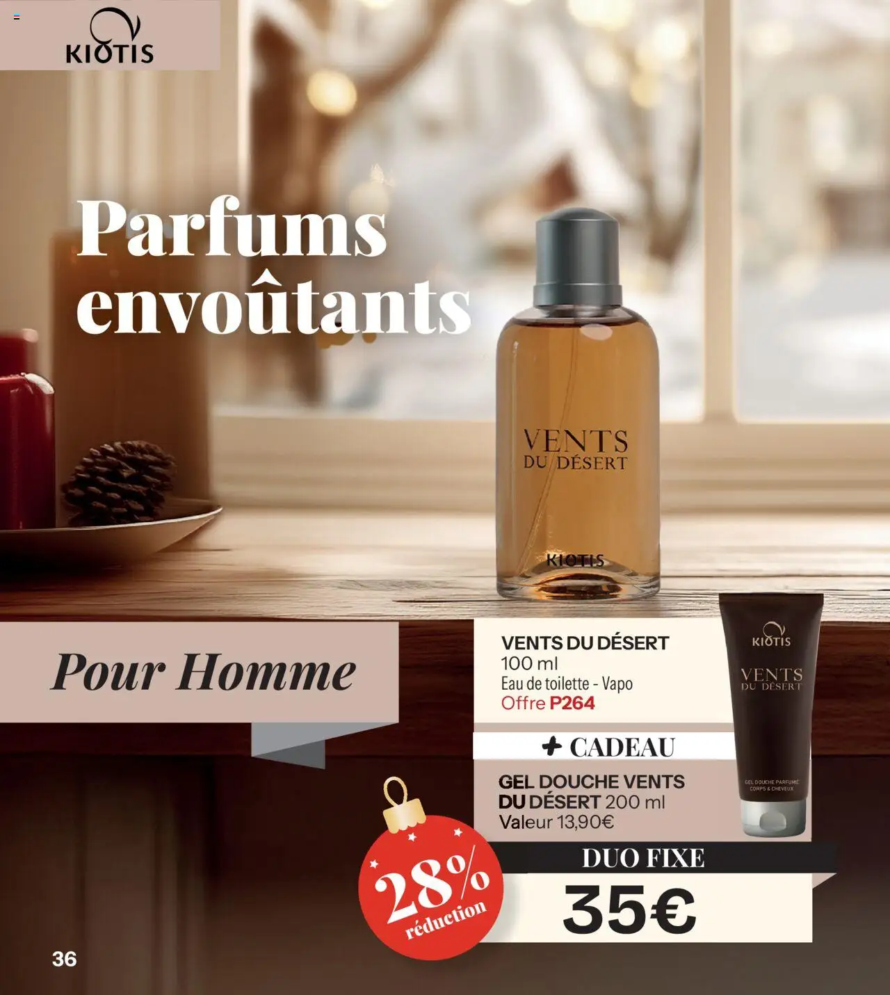 {H1} | Page: 36 | Produits: Eau de toilette, Gel douche, Douche