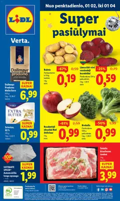 LIDL leidinys galioja nuo 02.01.2026