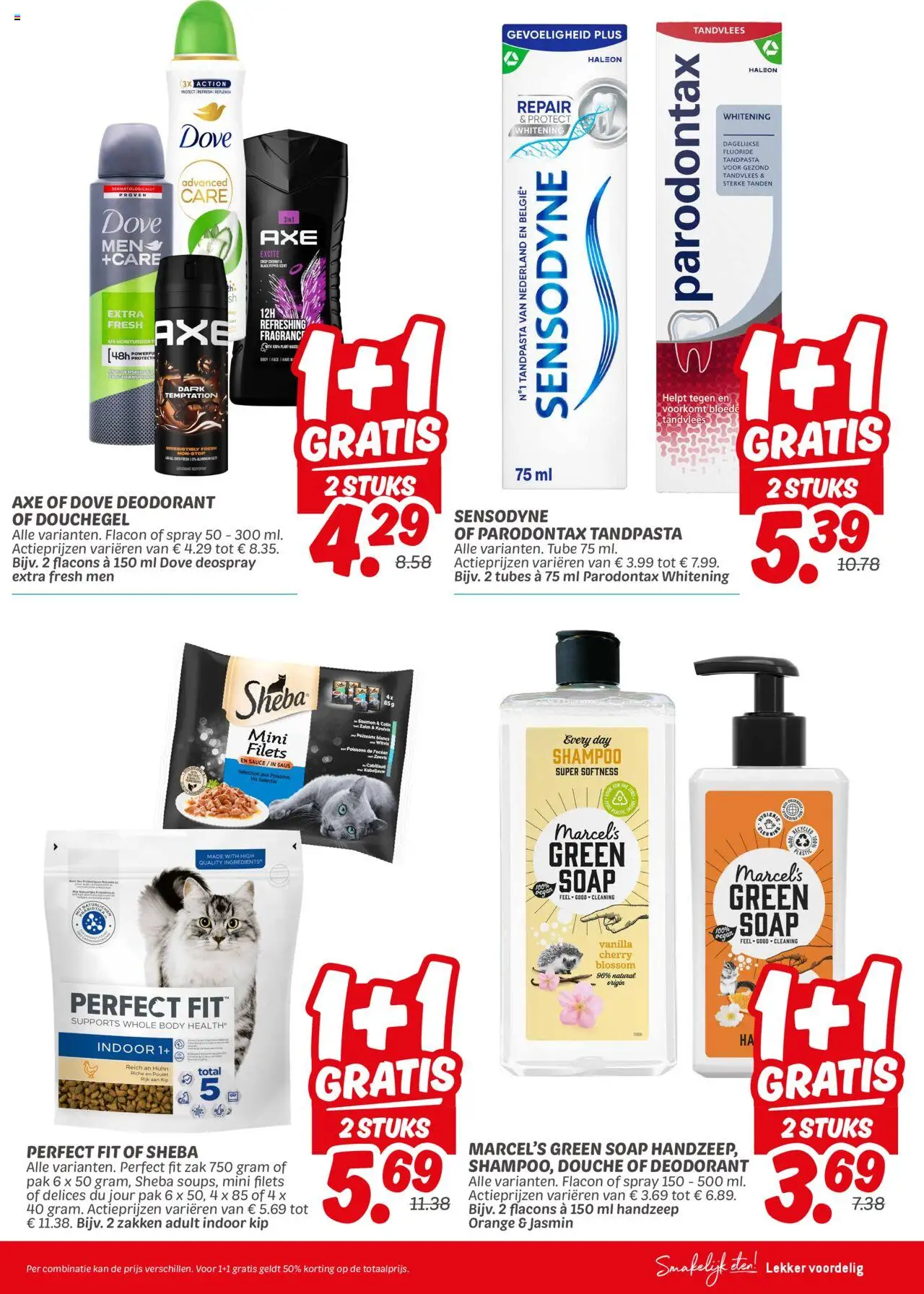  | Pagina: 23 | Producten: Deodorant, Tandpasta, Douche, Handzeep