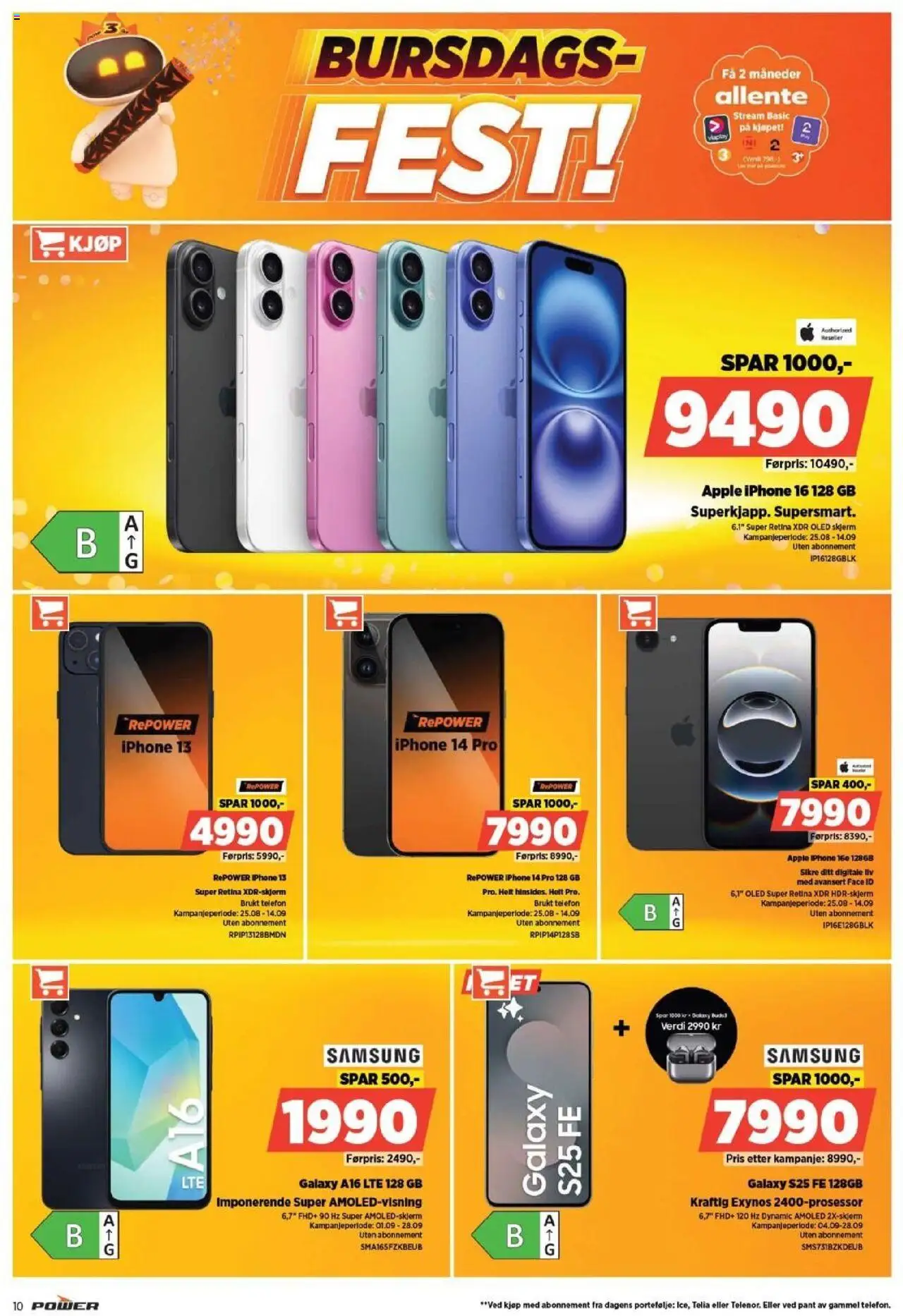  | Side: 10 | Produkter: Telefon, Skjerm