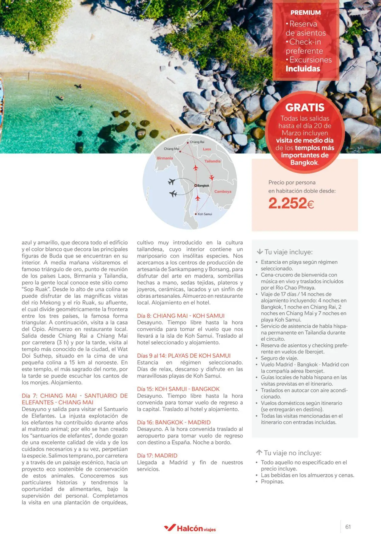 Halcón Viajes Asia 2025  │ válido desde el 15.11.2024 | Página: 61