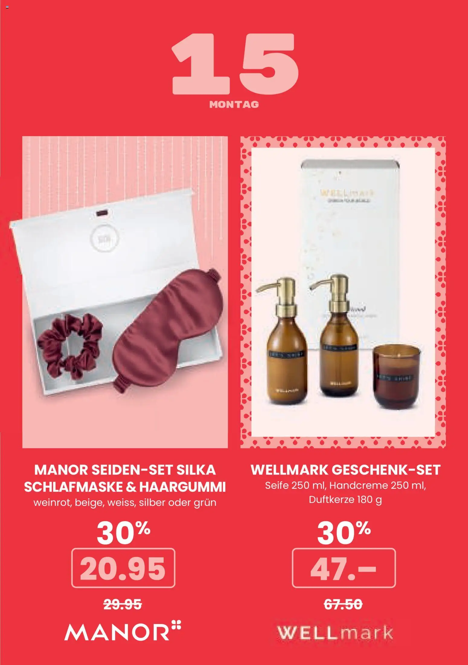 Manor Aktionen Adventskalender – gültig ab 01.12.2025 | Seite: 17