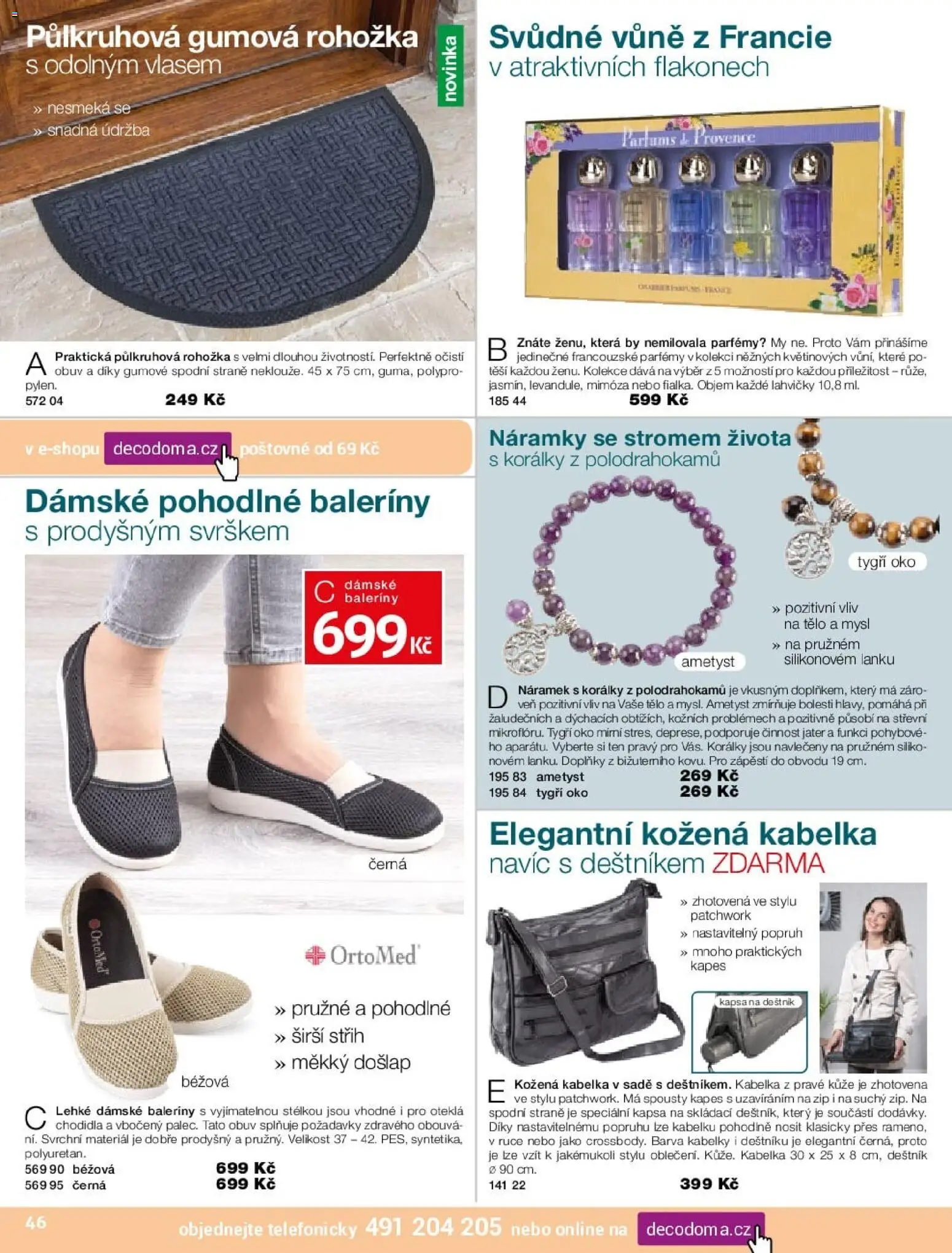 Decodoma katalog od 16.02.2026 | Strana: 46 | Produkty: Kabelka, Deštník, Obuv, Kabelky