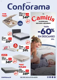 Vista previa Conforama folleto válido desde el 31.07.2025