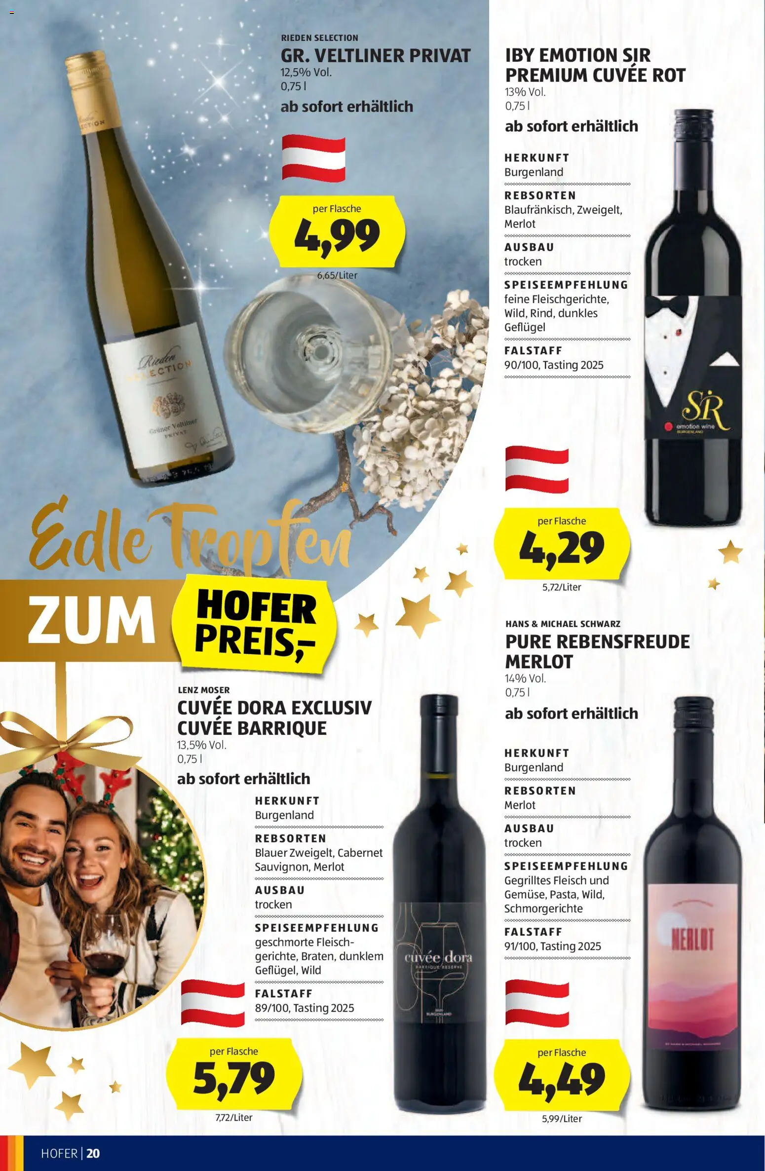 Hofer Weihnachtskatalog gültig ab 05.11.2025 | Seite: 20