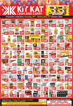 KIT KAT Cash & Carry specials catalogue – valid from 09.10.2025