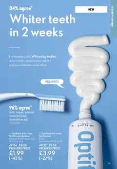 Preview of Oriflame - Offers valid from 24.12.2025 | Page: 159 | Products: Toothpaste