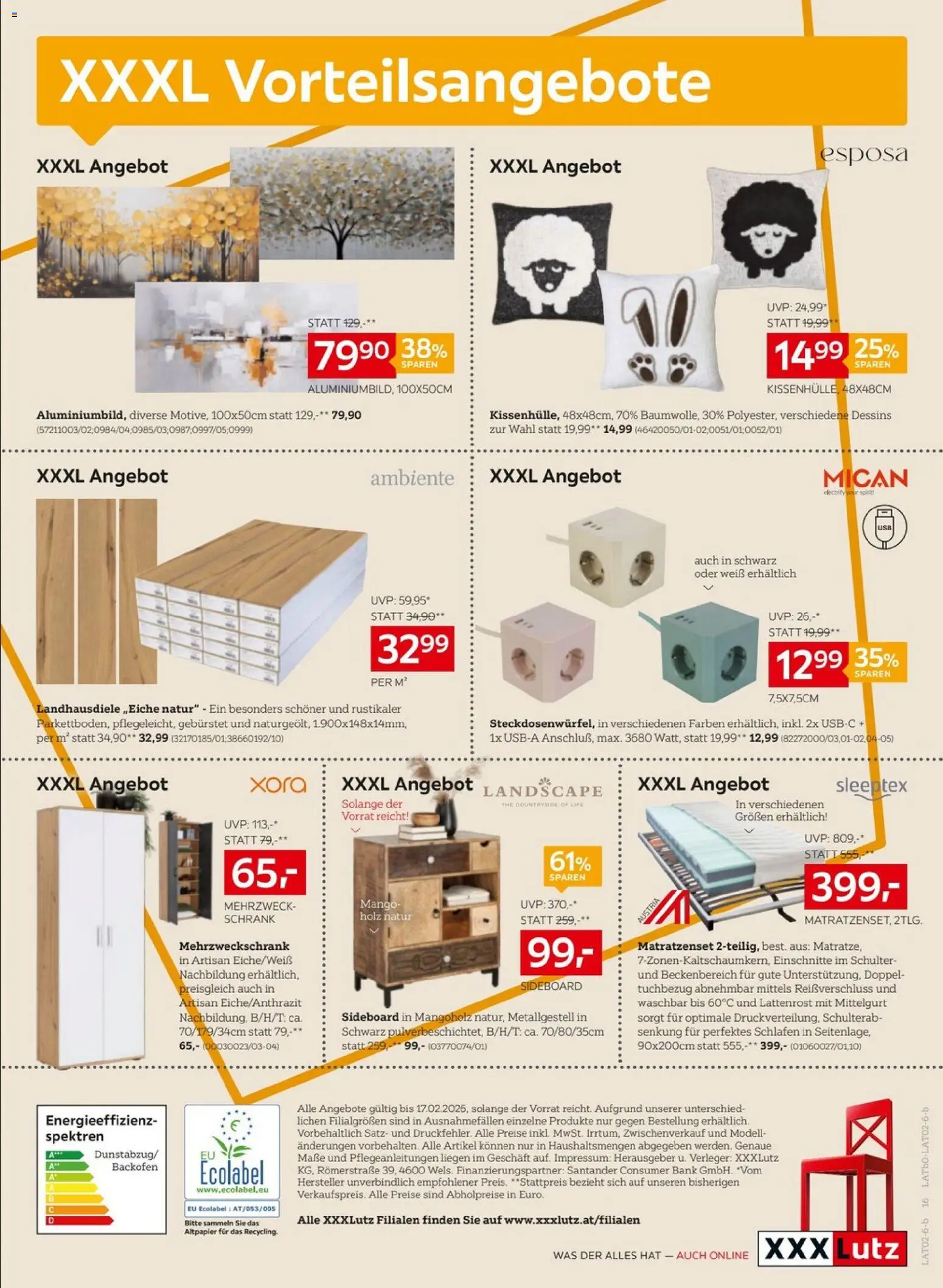 XXXLutz Sitzgarniture gültig ab 10.02.2025 | Seite: 16