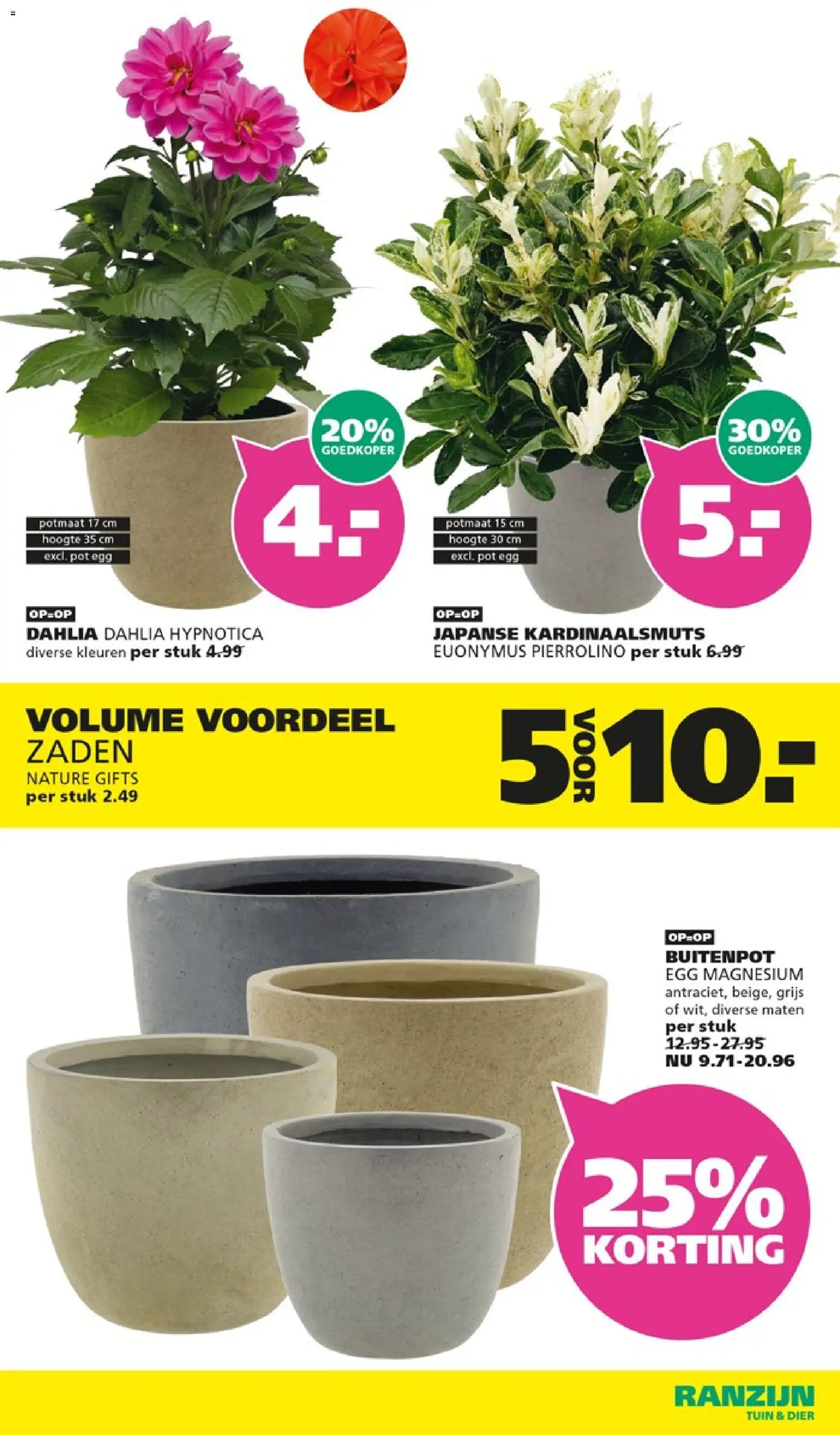 {H1} | Pagina: 4 | Producten: Pot