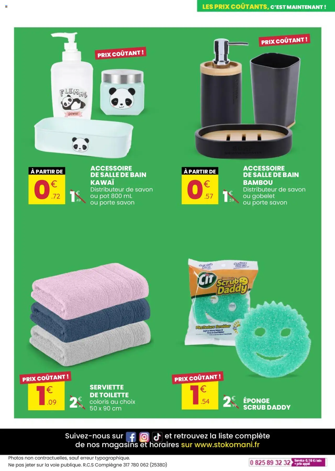  | Page: 5 | Produits: Eponge, Savon, Porte