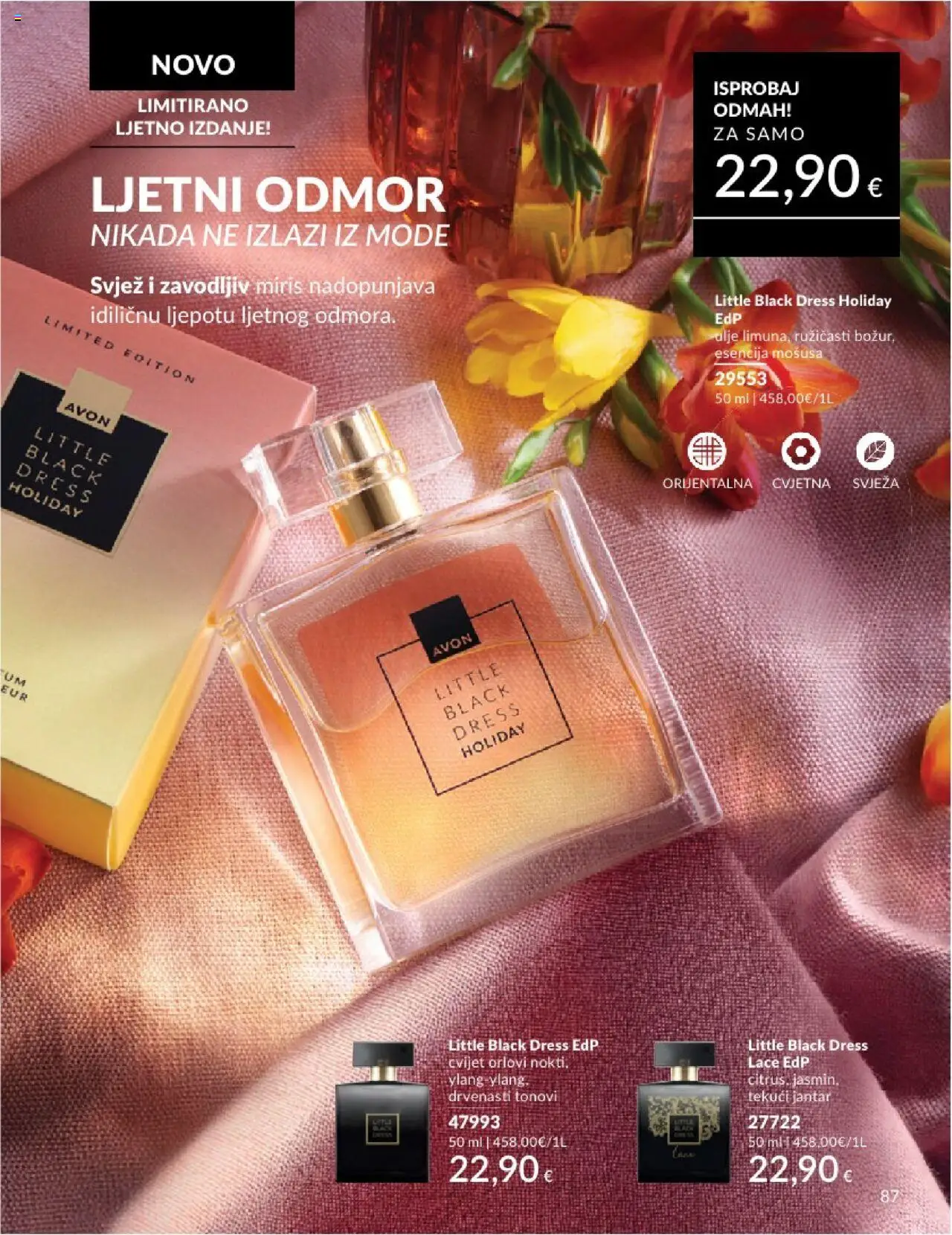 Avon katalog | vrijedi od 31.05.2025 | Stranica: 87 | Proizvodi: Miris, Ulje