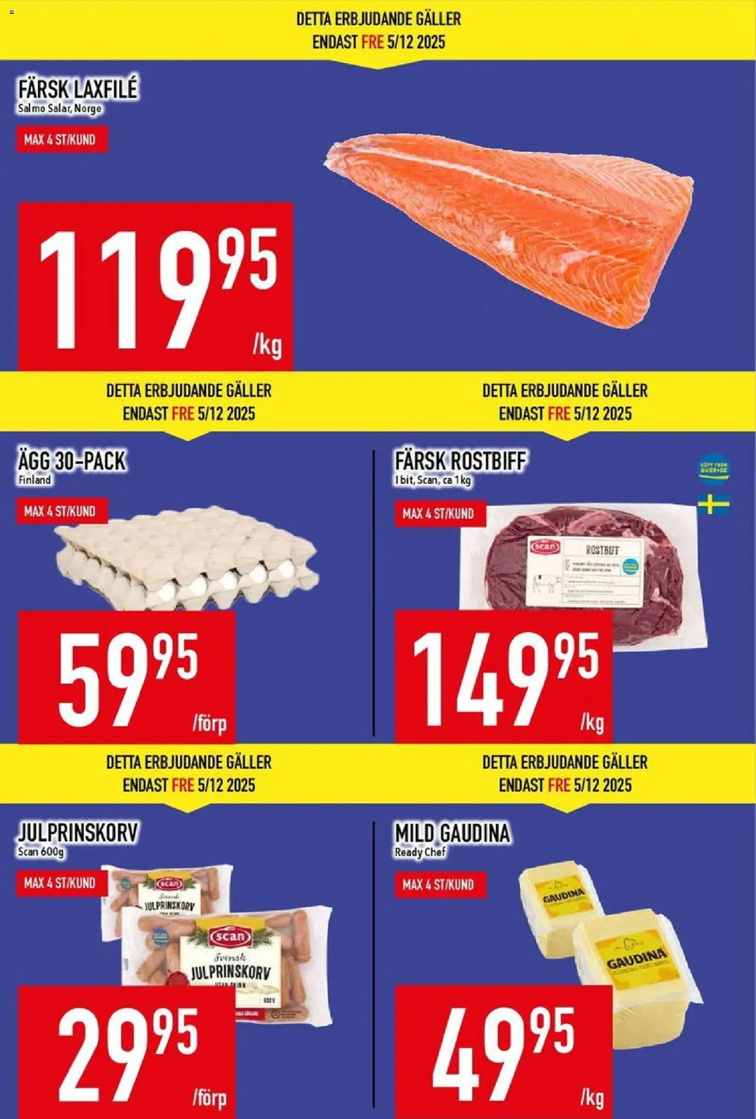 Matdax reklamblad aktuell från 01.12.2025 | Sida: 5