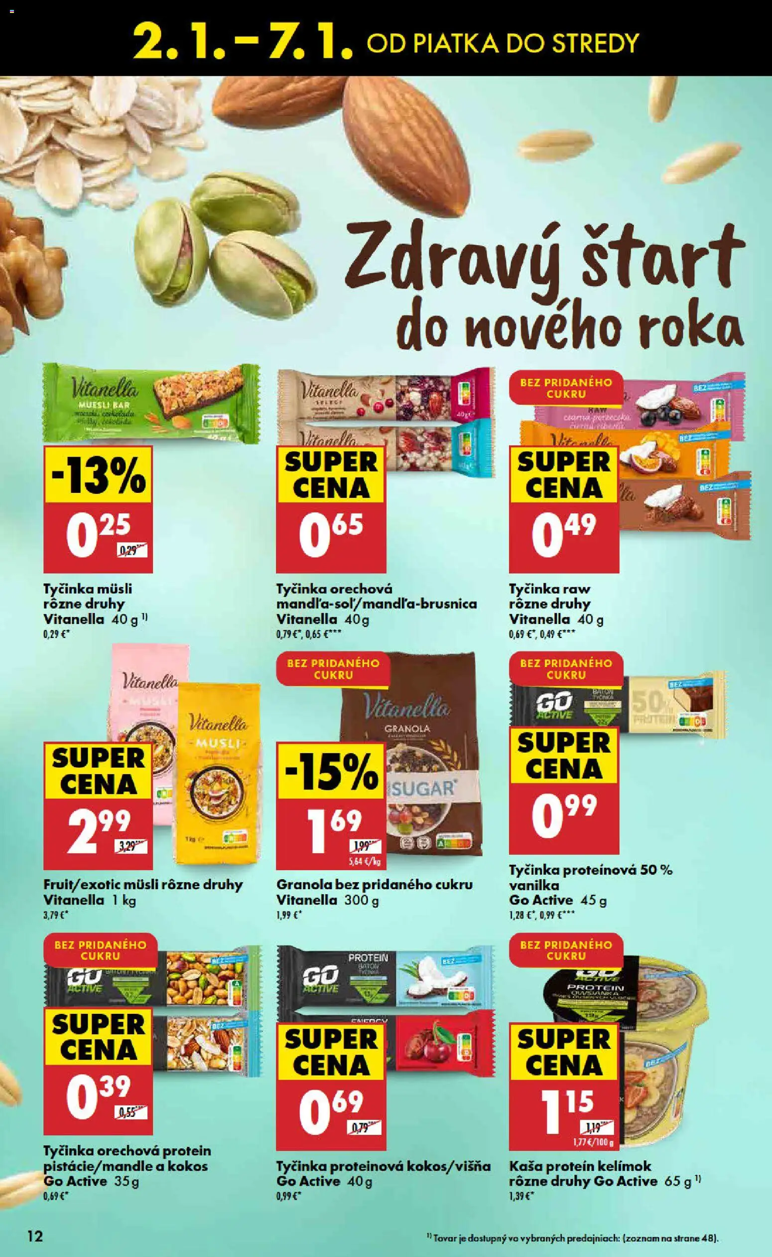 Nové Biedronka akcie – leták je platný od 02.01.2026 | Strana: 12 | Produkty: Protein