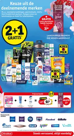 Kruidvat folder week 13 - Voorbeeld van een folder van Kruidvat, geldig van 24.03.2026 | Pagina: 2 | Producten: Libacomb, Pampers, Robijn, Kan