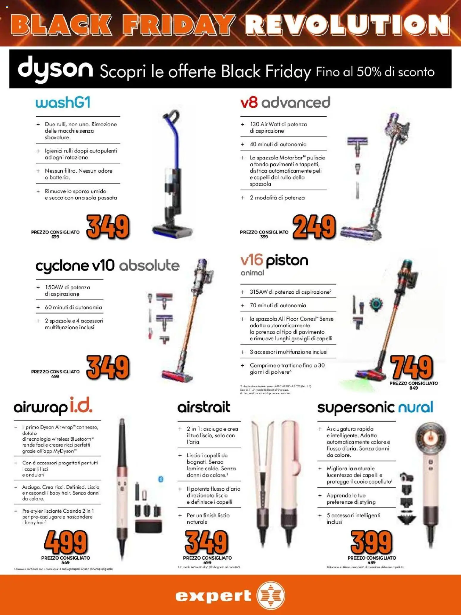 Volantino Expert del 26.11.2025 | Pagina: 21 | Prodotti: Spazzola, Rullo, Pavimento, Asciugacapelli