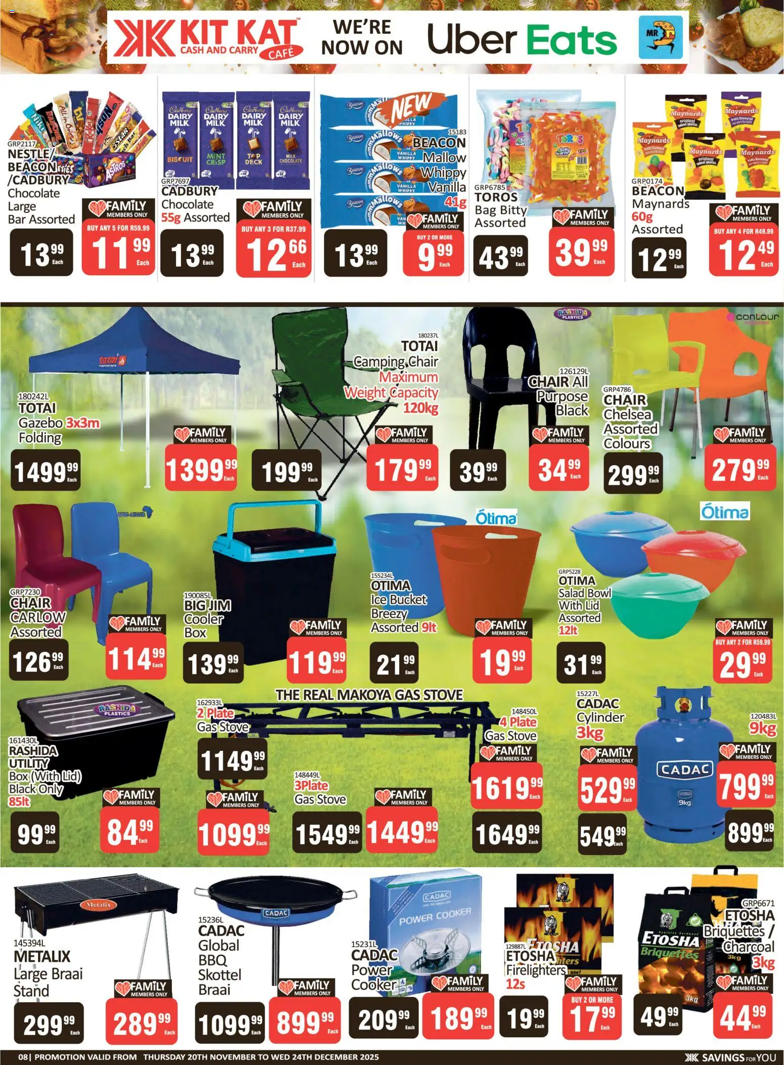 New KIT KAT Cash & Carry catalogue – valid from 20.10.2025 | Page: 8 | Products: Plate, Chair, Milk, Salad