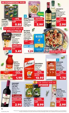 Kaufland DE - DE Folder Hannover - Voorbeeld van een folder van Kaufland DE, geldig van 19.02.2026 | Pagina: 14 | Producten: Tomaten, Noten, Limonade, Cassis