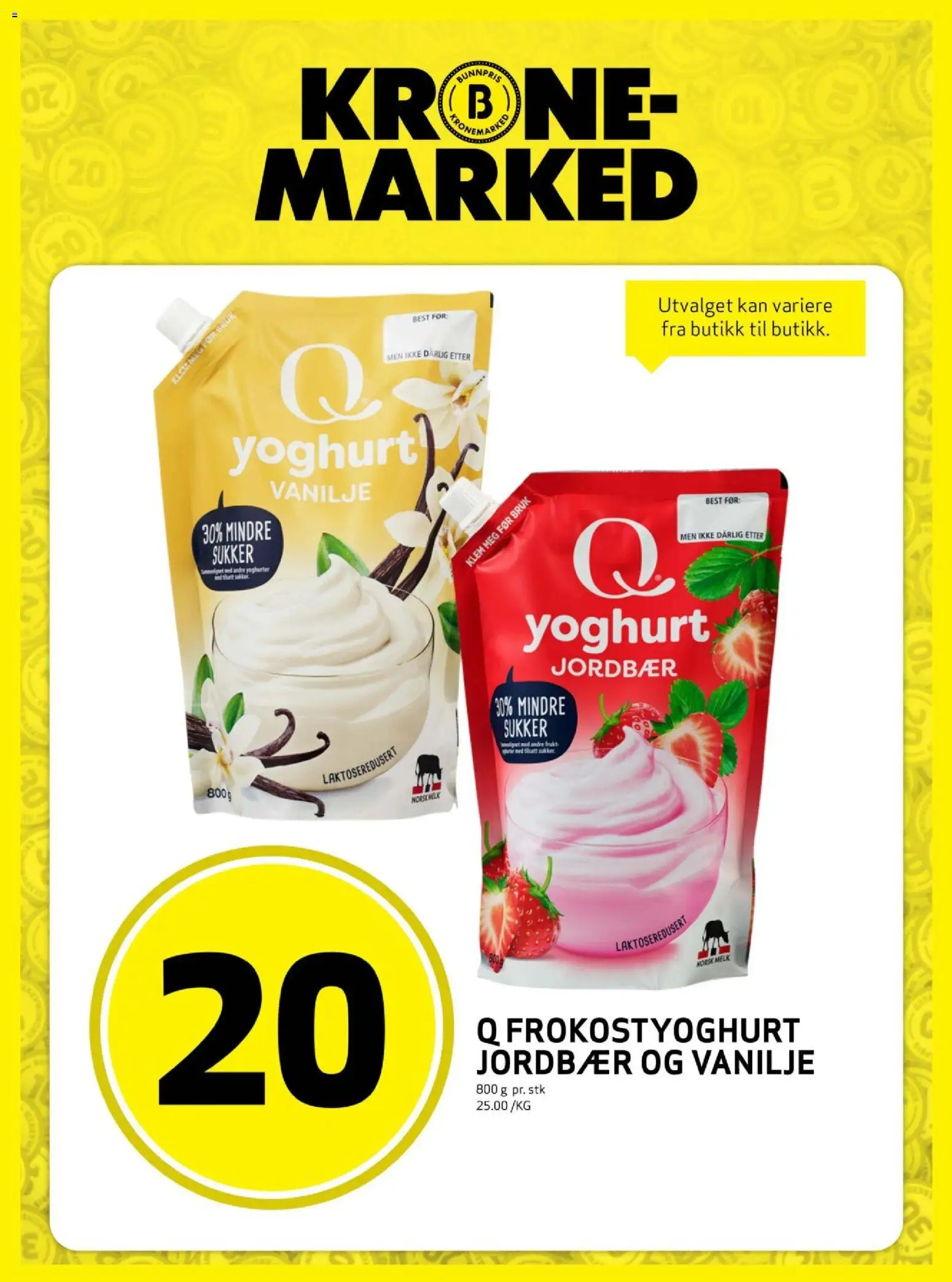 {H1} | Side: 3 | Produkter: Yoghurt, Jordbær, Sukker, Mikrovalovka