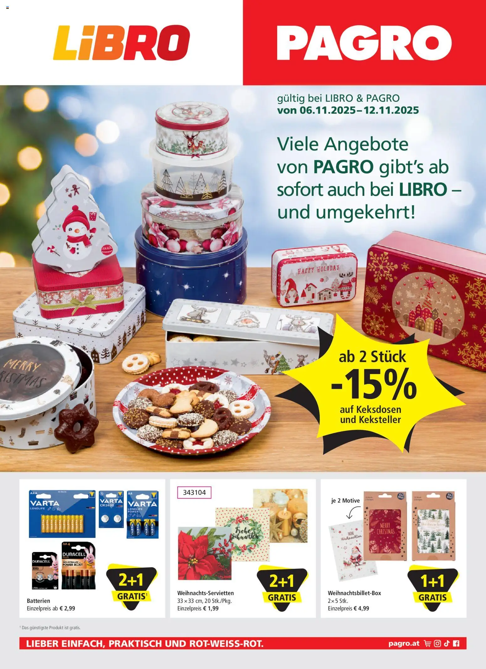 Libro Flugblatt gültig ab 06.11.2025 | Seite: 1