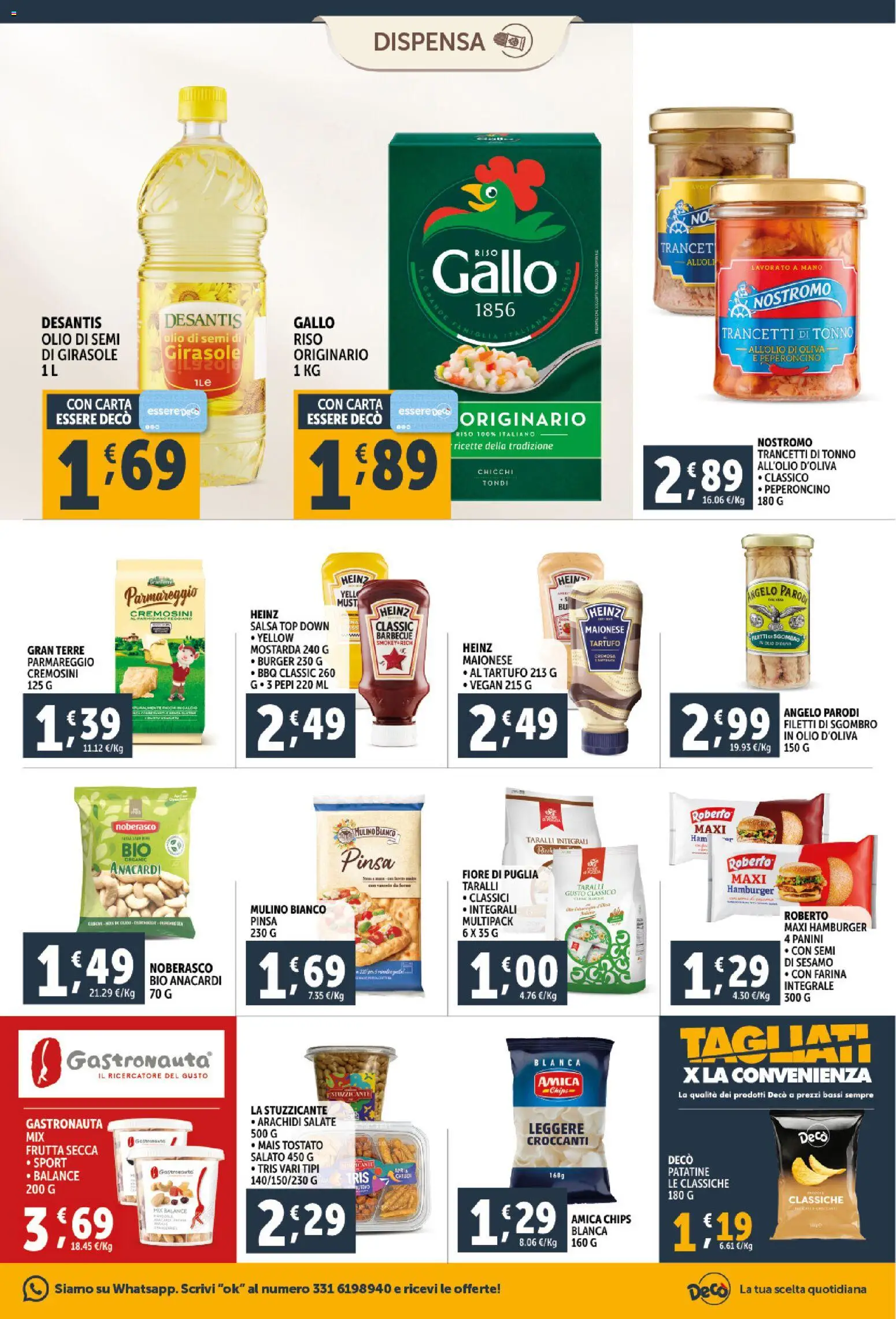 Volantino Decò del 06.03.2026 | Pagina: 15 | Prodotti: Maionese, Peperoncino, Mais, Sgombro