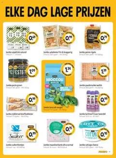 JUMBO folder / publicité - Voorbeeld van een folder van JUMBO, geldig van 15.10.2025 | Pagina: 15 | Producten: Wafels, Tarwe, Knoflook, Broccoli