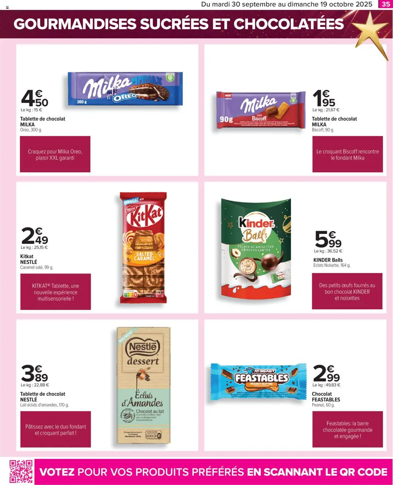  | Page: 35 | Produits: Noisettes, Œufs, Chocolat, Amandes