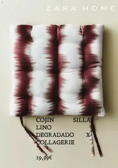 Zara Home folleto │ válido desde el 25.07.2025 | Página: 4 | Productos: Cojín, Silla
